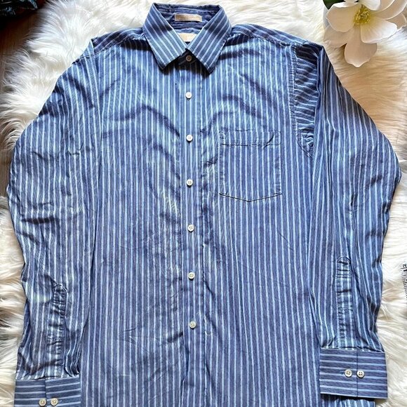 Michael Kors Men's Button Down Long Sleeve SZ M - Picture 1 of 6
